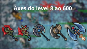 Melhores Axes para Knight do Level 8 ao 600